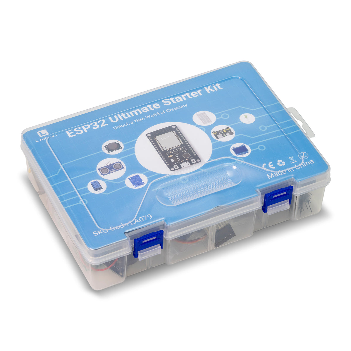LAFVIN ESP32 Ultimate Starter Kit for Arduino Complete Electronics Sensor Set STEM Educational Coding Kit for Beginners