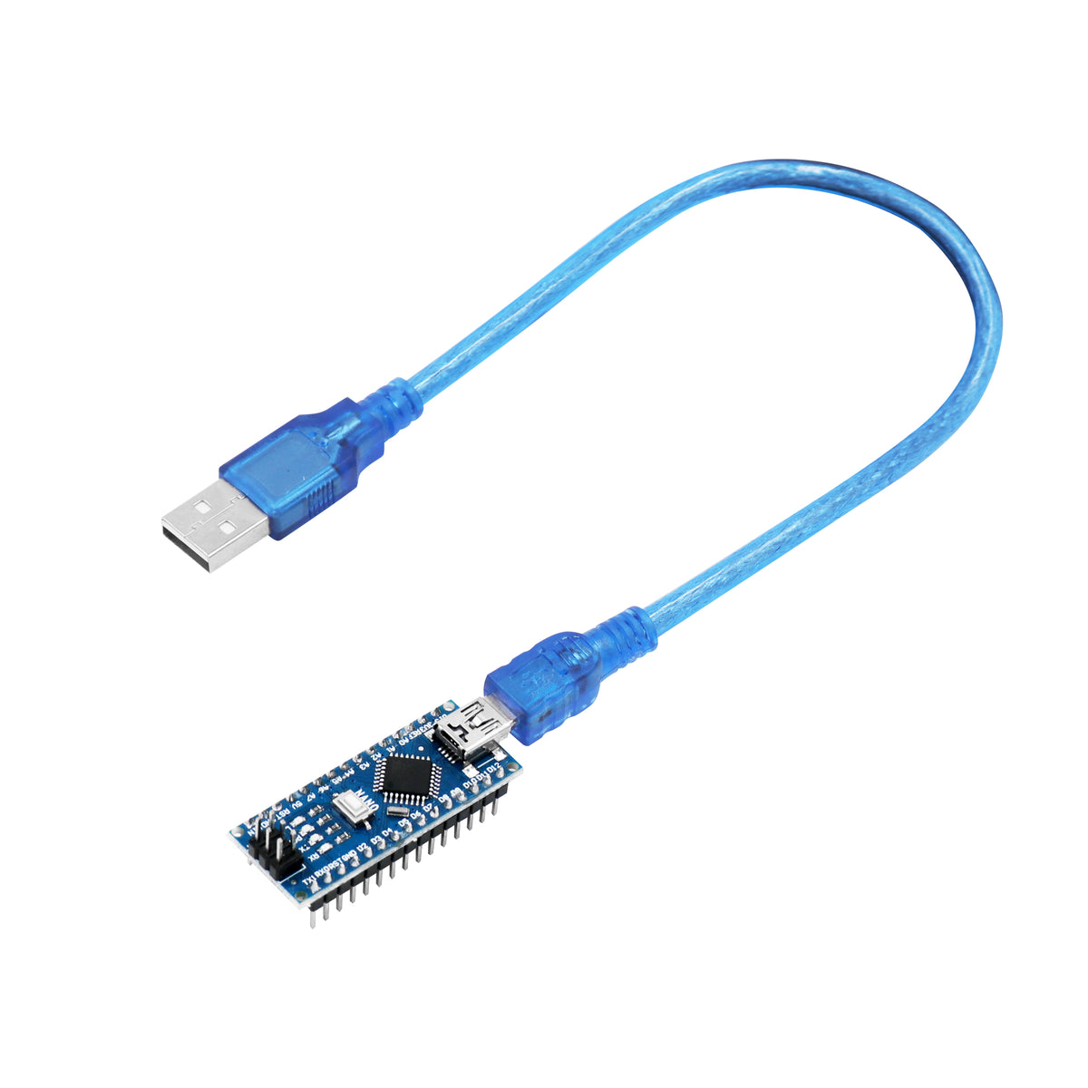 LAFVIN 3pcs/set Nano 3.0 Controller Board Nano Shield Expansion Board with Cable for Arduino for ATmega328P