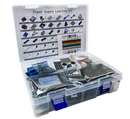 LAFVIN Power Supply Learning Kit UNO R3 Project including Ultrasonic Sensor, LCD1602 with Tutorial for Arduino
