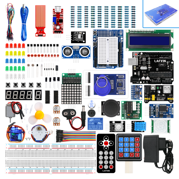 Starter Kit for Arduino Uno R3 The Most Complete Starter Kit, Basic Arduino  kit