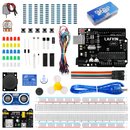 LAFVIN The Basic Starter kit for Arduino for UNO R3, with Breadboard, LED, Resistor,Jumper Wires and Power Supply