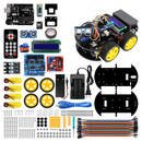 LAFVIN Multi-functional Smart Robot Car Kit for Arduino for UNO , with Ultrasonic Sensor, Bluetooth Module, Line Tracking Module
