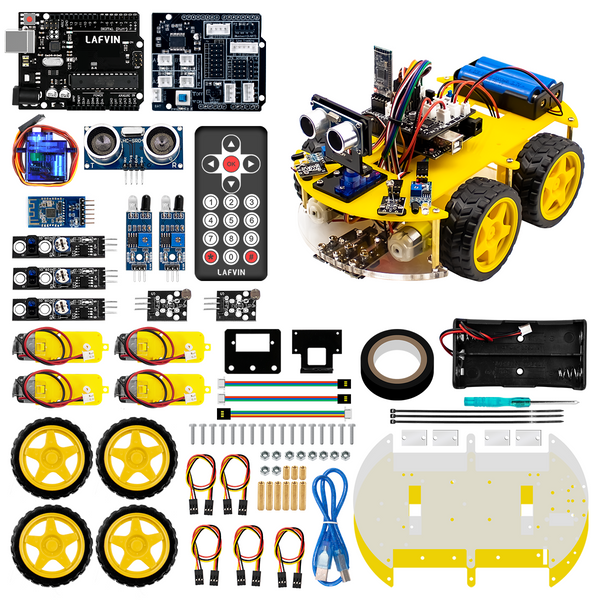 Arduino Human Following Robot car Kit, Arduino Kit