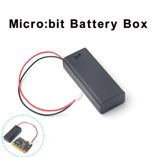 For micro:bit Battery Holder Case Cover Shell for 2pcs AAA Batteries 3V PH2.0 for Microbit Development Board Kids FZ3226