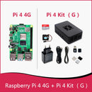 Official Original Raspberry Pi 4 Model B Dev Board Kit RAM 2G 4G 8G 4 Core CPU 1.5Ghz 3 Speeder Than Pi 3B+