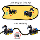 LAFVIN Mechanical 4WD Robot Arm Car Kit for Arduino Robot Car Robot Arm Programmable STEM Toys/Support Android