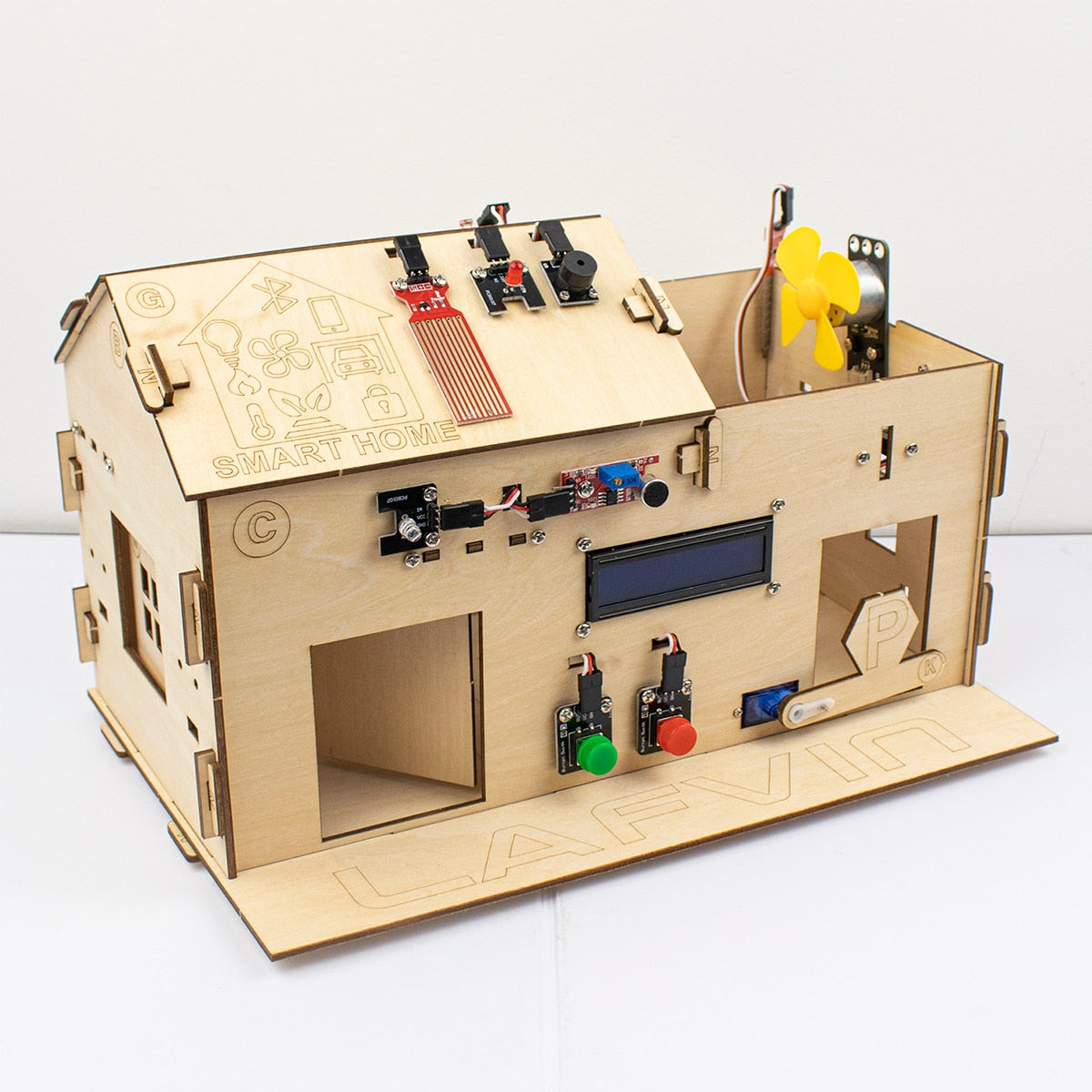 LAFVIN Smart House Kit for Arduino Programming Learning Kit with R3 Board DIY STEM Home Kit with Tutorial