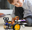 LAFVIN Smart Robot Car 2WD Chassis Kit with Ultrasonic Module, L298N Driver Board, Remote, IR Control for Arduino UNO DIY Kit