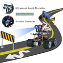 New! LAFVIN Mini Tank Robot Smart Robot Car Kit for Arduino Robot Education Programming Kit with Tutorial