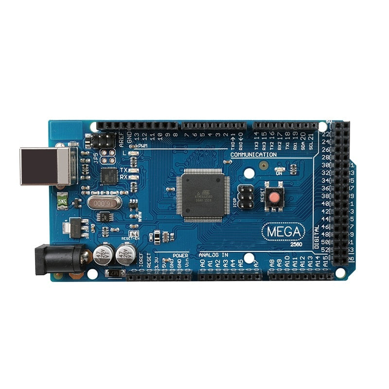 10Pcs/lot Mega 2560 R3 Board with USB Cable,ATMega 2560 ATMega16U2 Chip for Arduino Integrated Driver