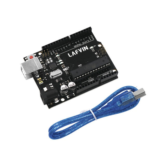 LAFVIN Core Control Board for UNO R3 Board for ATmega328P ATMEGA16U2 with USB Cable for Arduino