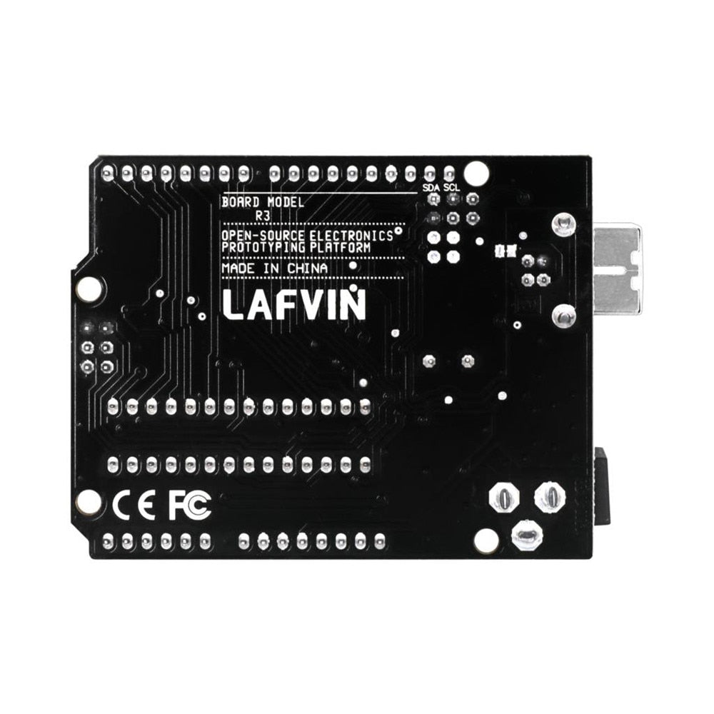 LAFVIN Core Control Board for UNO R3 Board for ATmega328P ATMEGA16U2 with USB Cable for Arduino