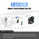 LAFVIN Smart Robot Car Kit Turtle DIY Assembly Kit with Tutorial for Arduino