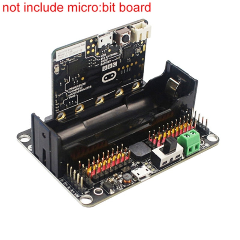 for MICROBIT Expansion Board for Microbit Adapter Board Smart Car Programming Robot DIY Expansion Python