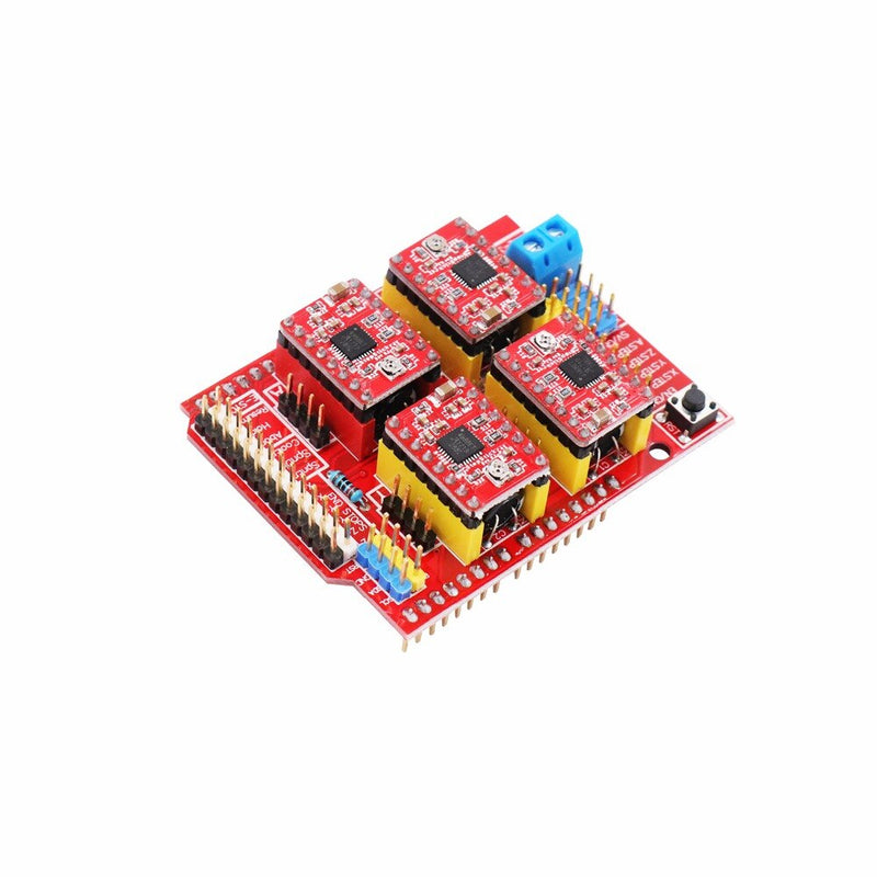CNC Shield Expansion Board V3.0 + R3 Board with usb + 4pcs Stepper Motor Driver A4988 Kits for Arduino for UNO